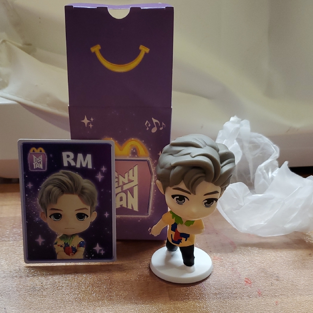 McDonald's Tiny Tan BTS RM Figure